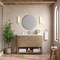 James Martin Vanities Lucian 48" Single Vanity, Pebble Oak w/ 3 CM White Zeus Quartz Top D704-V48-PBO-3WZ - alternate 4